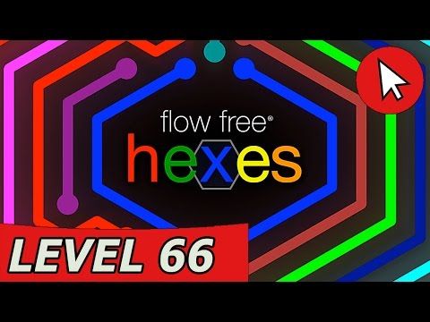 Video guide by Ooze Games: Flow Free: Hexes  - Level 66 #flowfreehexes