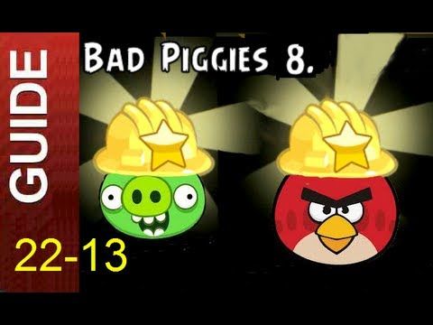 Video guide by 3stargoldenegg: Bad Piggies level 22-13 #badpiggies