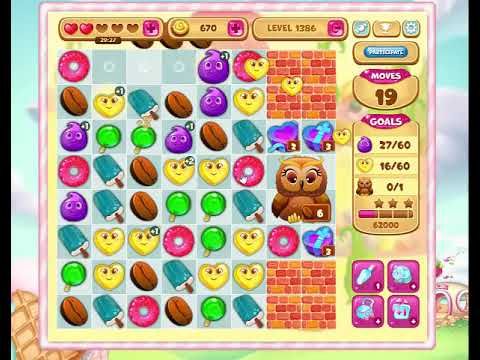 Video guide by Gamopolis: Candy Valley Level 1386 #candyvalley