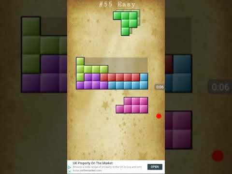 Video guide by Tapthegame: Block Puzzle Level 55 #blockpuzzle