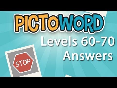 Video guide by : Pictoword level 60-70 #pictoword