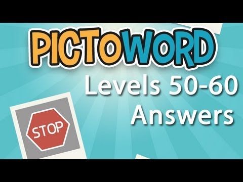 Video guide by : Pictoword level 50-60 #pictoword