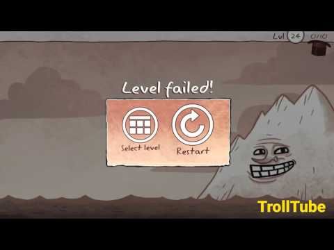 Video guide by TrollTube: Troll Face Quest Classic Level 24 #trollfacequest