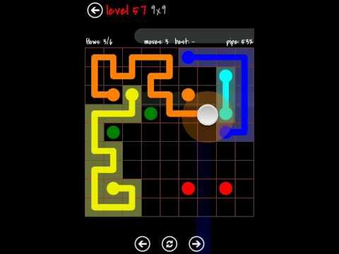 Video guide by TheDorsab3: Flow Free 9x9 level 57 #flowfree