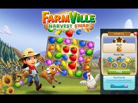 Video guide by Android Games: FarmVille: Harvest Swap Level 22 #farmvilleharvestswap