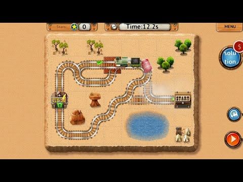 Video guide by Games School: Rail Maze 2 Level 1 #railmaze2