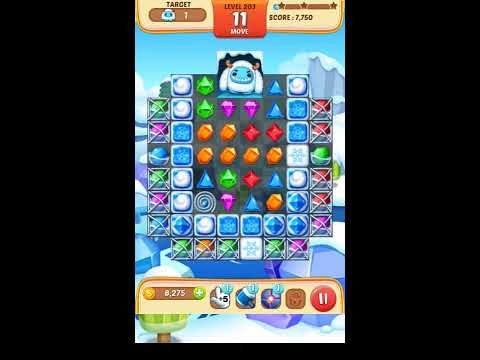 Video guide by Apps Walkthrough Tutorial: Jewel Match King Level 203 #jewelmatchking