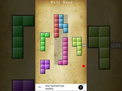 Video guide by Tapthegame: Block Puzzle Level 135 #blockpuzzle