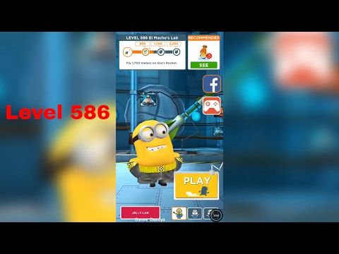 Video guide by Game Duniya: Despicable Me: Minion Rush Level 586 #despicablememinion