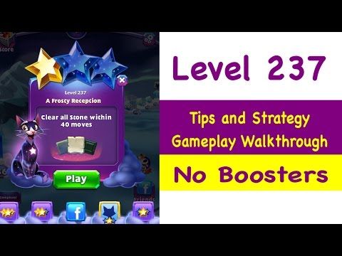 Video guide by Grumpy Cat Gaming: Bejeweled Stars Level 237 #bejeweledstars