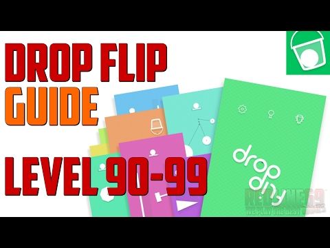 Video guide by Redline69 Games: Drop Flip Level 90-99 #dropflip