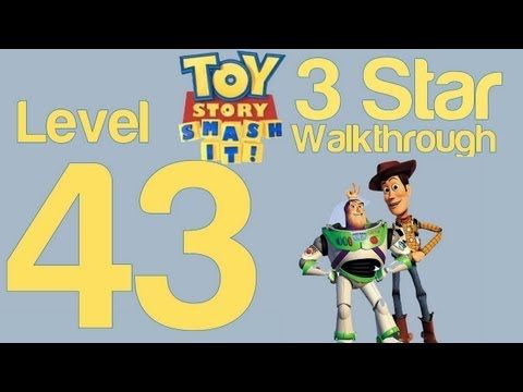 Video guide by NextGenWalkthroughs: Toy Story: Smash It 3 stars level 43 #toystorysmash