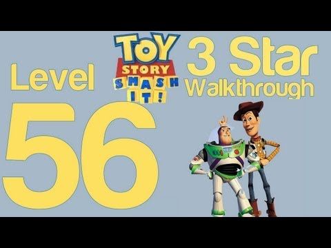 Video guide by NextGenWalkthroughs: Toy Story: Smash It 3 stars level 56 #toystorysmash