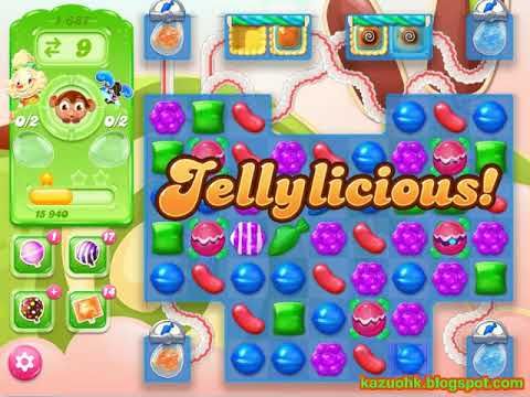 Video guide by Kazuo: Candy Crush Jelly Saga Level 1687 #candycrushjelly