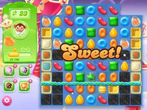 Video guide by skillgaming: Candy Crush Jelly Saga Level 652 #candycrushjelly