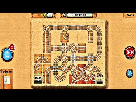 Video guide by Games School: Rail Maze Level 63 #railmaze