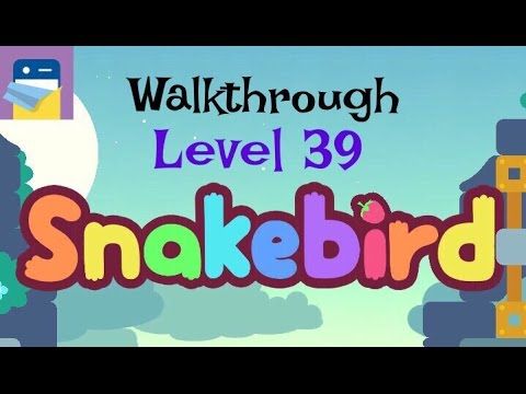Video guide by App Unwrapper: Snakebird Level 39 #snakebird