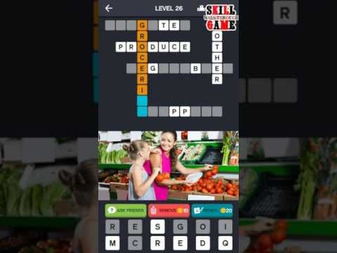 Video guide by Skill Game Walkthrough: Crossword Level 26 #crossword