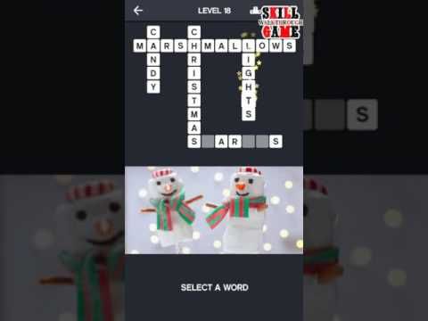 Video guide by Skill Game Walkthrough: Crossword Level 18 #crossword
