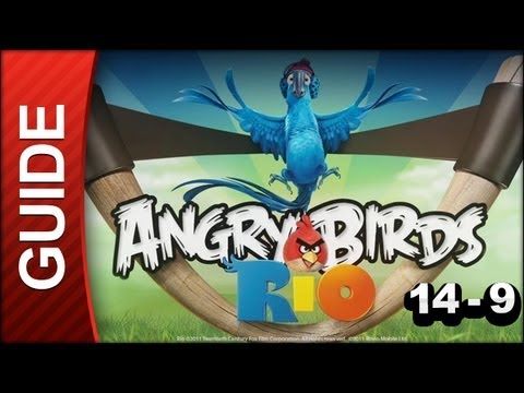 Video guide by IGNGameplay: Angry Birds Rio 3 stars level 14-9 #angrybirdsrio
