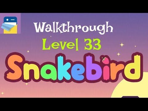 Video guide by App Unwrapper: Snakebird Level 33 #snakebird