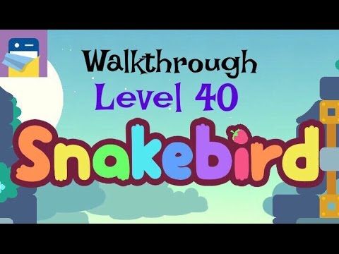 Video guide by App Unwrapper: Snakebird Level 40 #snakebird