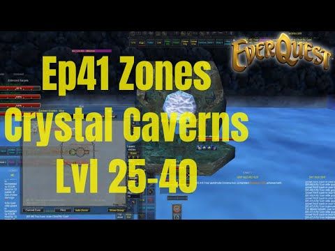 Video guide by Ion Blaze: Crystal Caverns Level 25-40 #crystalcaverns
