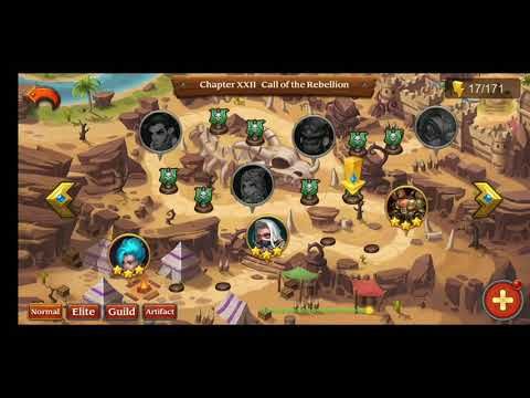 Video guide by THEGRAYGRIFFIN: Heroes Charge Chapter 22 #heroescharge