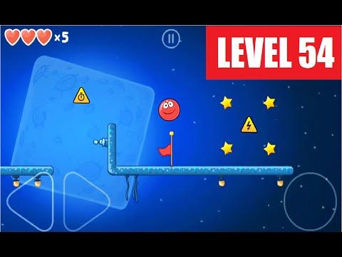 Video guide by Indian Game Nerd: Red Ball Level 54 #redball
