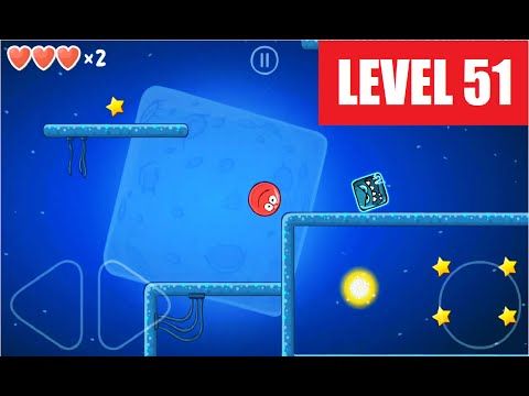 Video guide by Indian Game Nerd: Red Ball Level 51 #redball