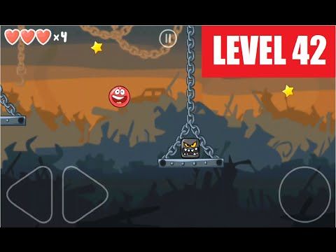 Video guide by Indian Game Nerd: Red Ball Level 42 #redball