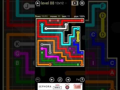 Video guide by LEGEND GAMES: Flow Free  - Level 86 #flowfree