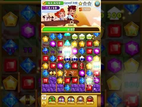 Video guide by IOS Bubbles: Jewel Mania Level 348 #jewelmania