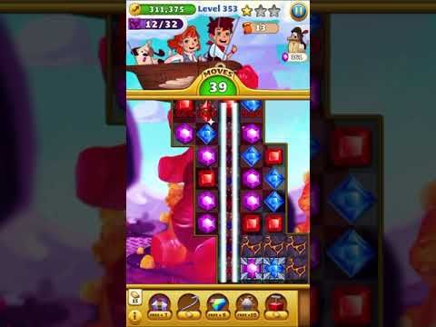 Video guide by IOS Bubbles: Jewel Mania Level 353 #jewelmania