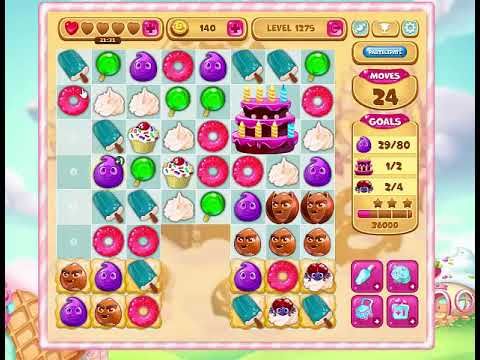 Video guide by Gamopolis: Candy Valley Level 1275 #candyvalley