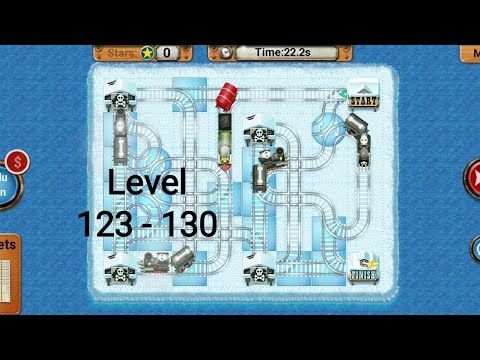 Video guide by Games School: Rail Maze Level 123 #railmaze