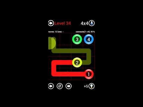 Video guide by DefeatAndroid: Connect-All level 34 #connectall