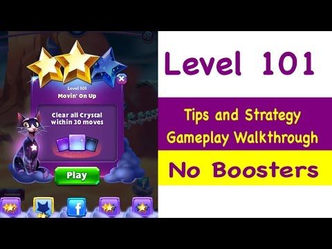 Video guide by Grumpy Cat Gaming: Bejeweled Stars Level 101 #bejeweledstars