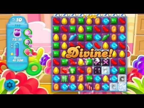 Video guide by Pete Peppers: Candy Crush Soda Saga Level 733 #candycrushsoda