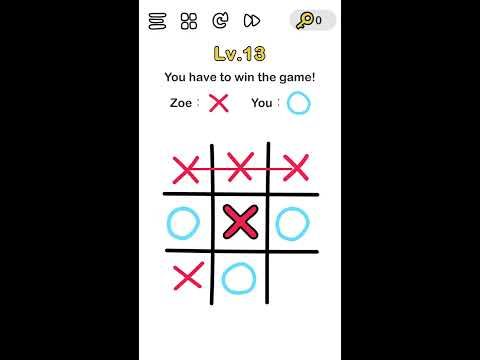 Video guide by Game Genius: Tic Tac Toe Level 13 #tictactoe