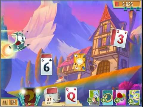 Video guide by Game House: Fairway Solitaire Level 186 #fairwaysolitaire