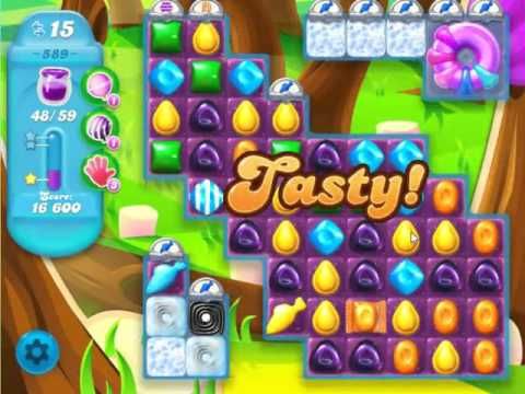 Video guide by skillgaming: Candy Crush Soda Saga Level 589 #candycrushsoda