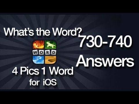 Video guide by AppAnswers: What's the word? level 730-740 #whatstheword