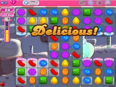 Video guide by Florent Fushtica: Candy Crush Saga level 351 #candycrushsaga