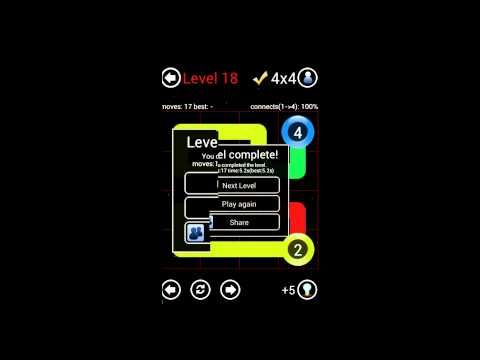 Video guide by DefeatAndroid: Connect-All level 18 #connectall