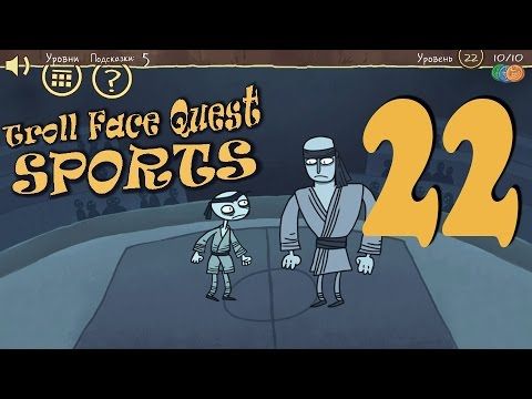 Video guide by GoldCatGame: Troll Face Quest Sports Level 22 #trollfacequest