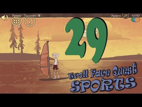 Video guide by GoldCatGame: Troll Face Quest Sports Level 29 #trollfacequest