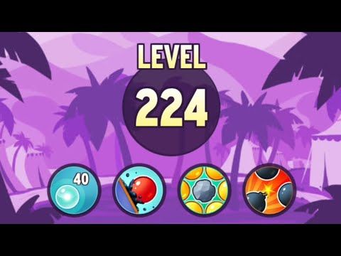 Video guide by Android games: Talking Tom Bubble Shooter Level 224 #talkingtombubble