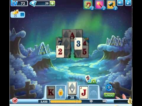 Video guide by Jiri Bubble Games: Solitaire in Wonderland Level 72 #solitaireinwonderland