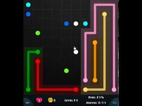 Video guide by Flow Game on facebook: Flow Game Level 53 #flowgame